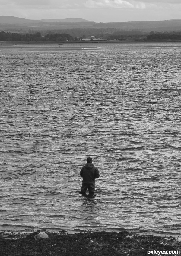 Lonely Fisherman